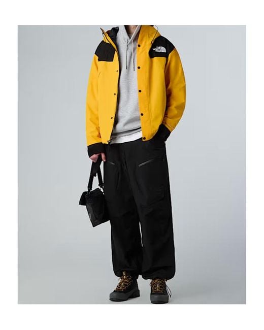 The North Face Yellow Dryvent Mono Mountain Jacket for men