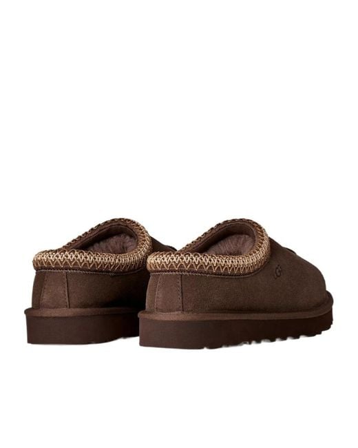 Ugg Brown Round-Toe Mules