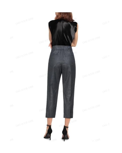 Brunello Cucinelli Gray Fsolidcolor Casual Trousers