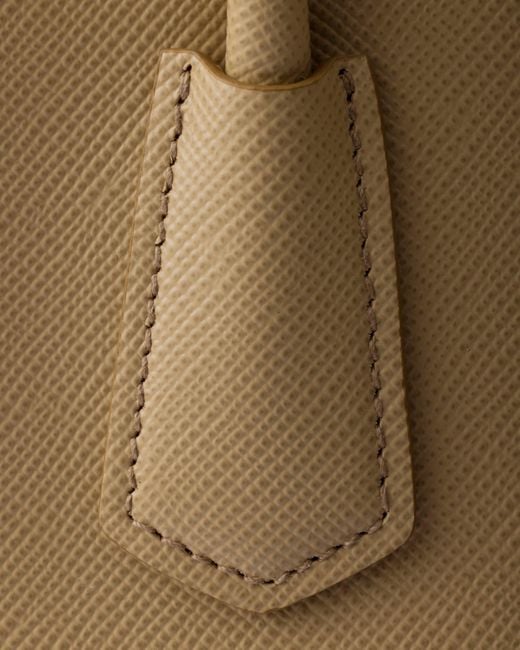 Prada Natural Saffiano Handbag