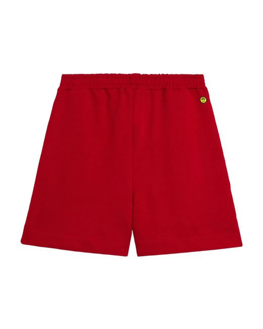 Barrow Red Iconic Bermuda Shorts for men