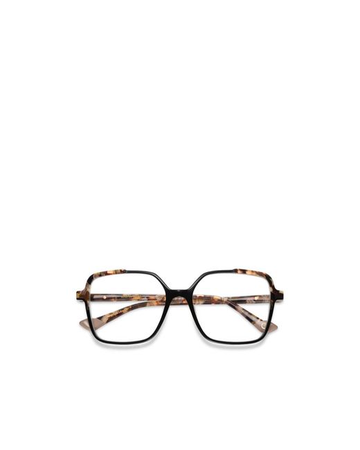 Etnia Barcelona Metallic Geometric Frame Plano Lens