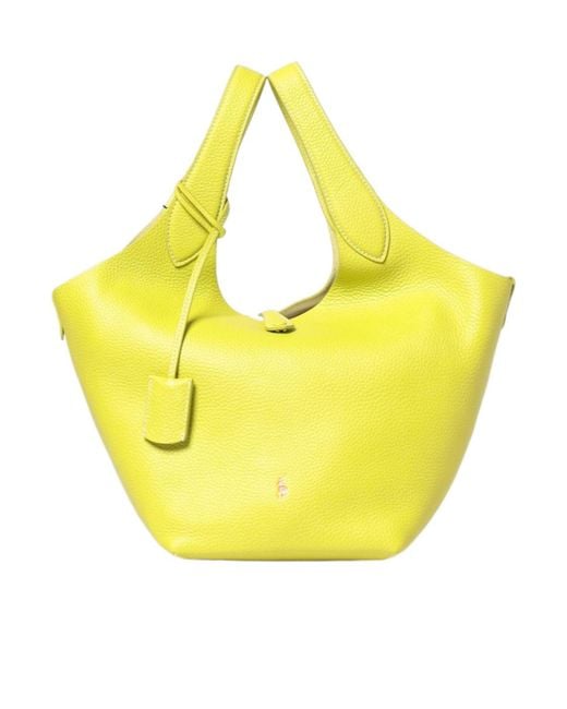 Polo Ralph Lauren Yellow Polo Play Top Handle Bag