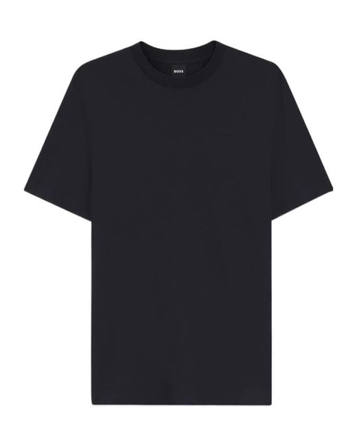Boss Black Crew Neck Short-Sleeved T-Shirt for men