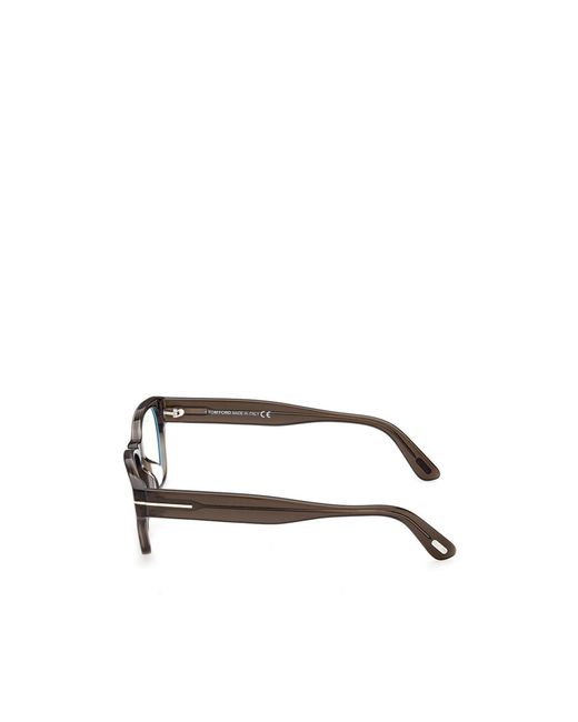 Tom Ford White Logo Flat Mirror for men