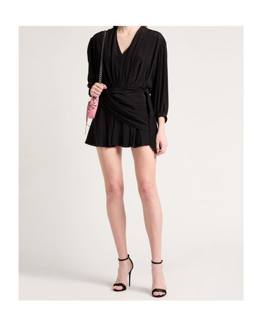 Balenciaga Black Short Dresses