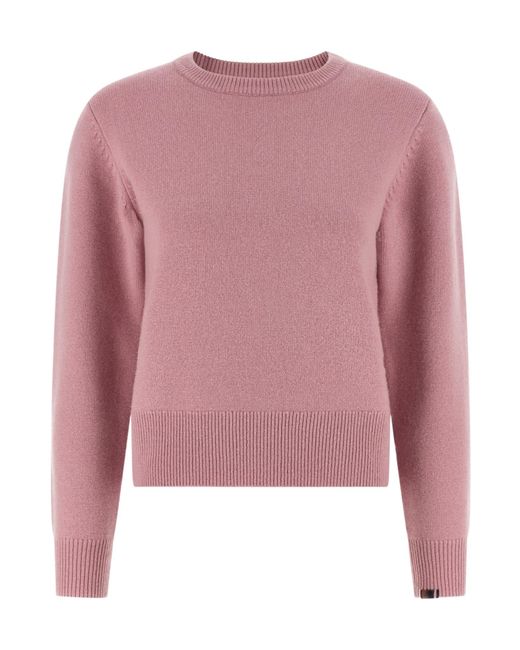 Extreme Cashmere Pink No. 430 Jeanne Crew Neck Sweater