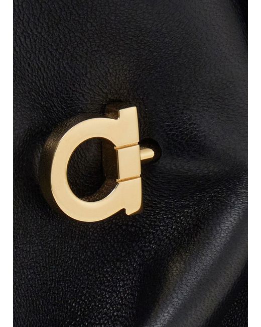 Ferragamo Black Ferragamo Soft-Bag