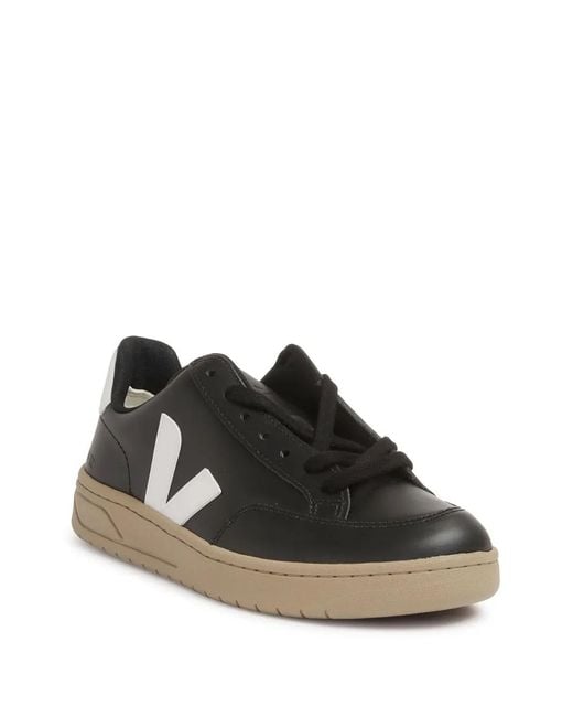 Veja Black V-12 Low-Top Sneakers