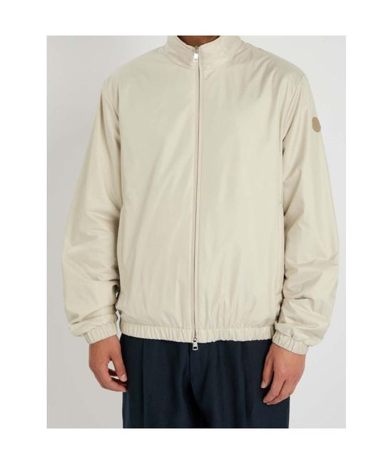 Moncler Natural Meidassa Shell-Satin Jacket for men