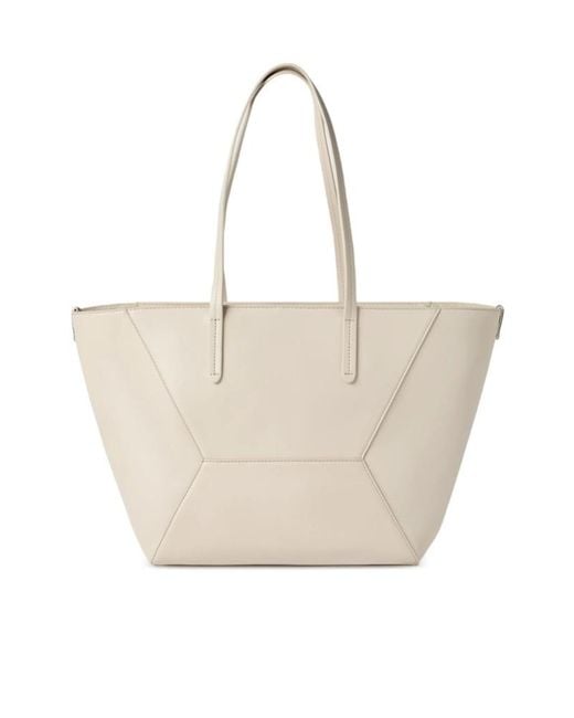 Brunello Cucinelli Natural Small Duo Tote Bag