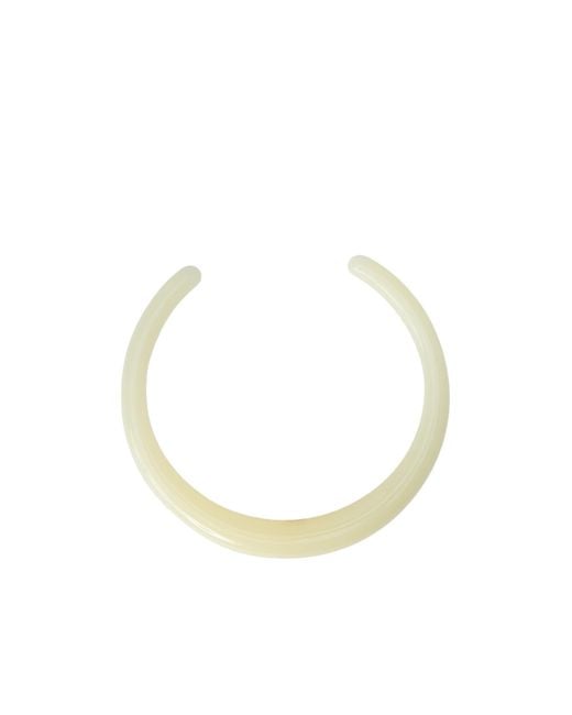 Totême Metallic Open-Ended Bracelet