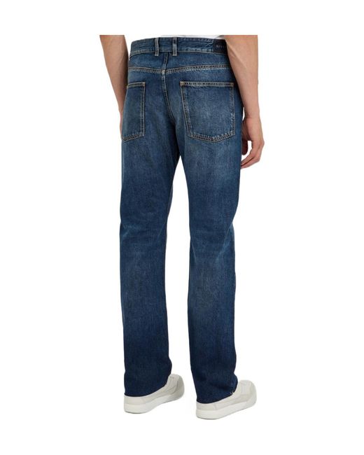 Givenchy Blue Straight-Leg Vintage Jeans for men