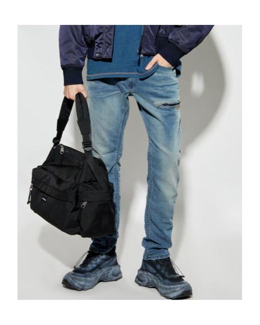 DIESEL Blue 2032 D-Krooley-B-Jogg Distresse Jeans for men