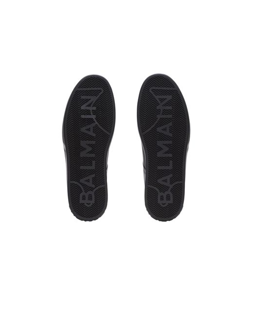 Balmain Black B-Court Trainers for men
