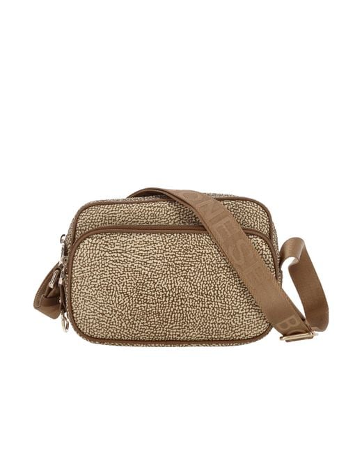 Borbonese Brown Small Camera Case