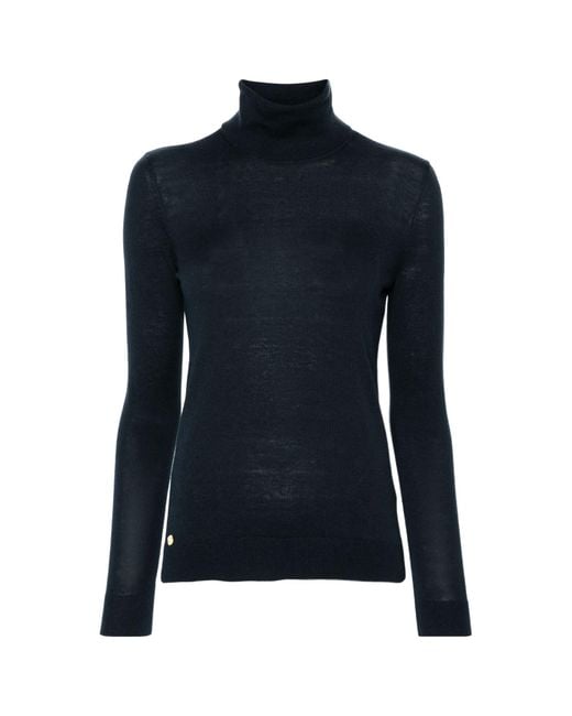 Ralph Lauren Blue Lauren Zoe Roll-Neck Jumper