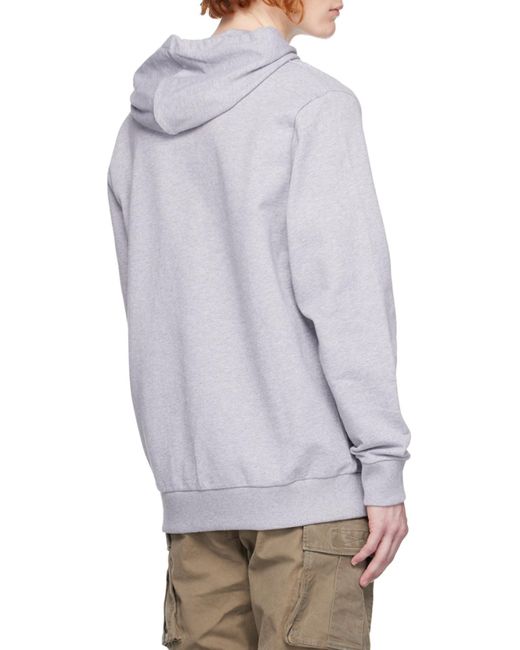 Balmain Gray Hoodie for men