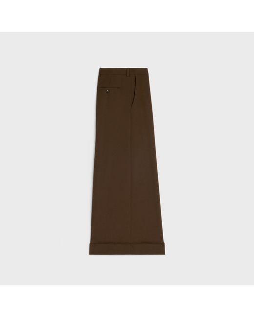Céline Brown Docks Trousers