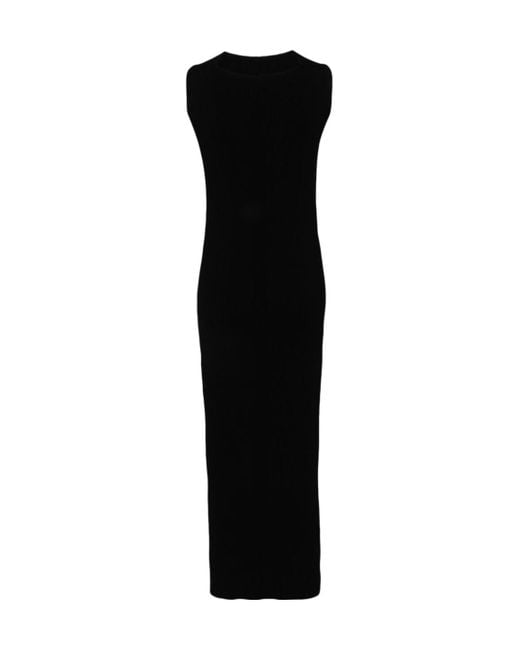Rick Owens Black Sl Babel Maxi Dress