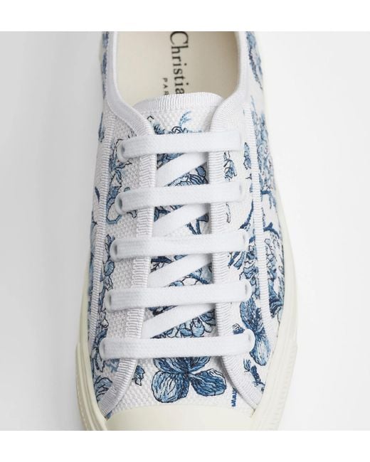Dior Gray Iviera Walk'N' Sneaker