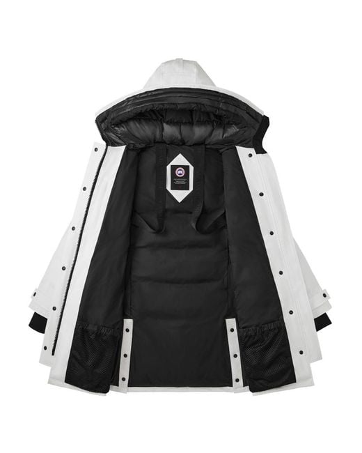 Canada Goose Gray Shelburne Padded Parka Jacket