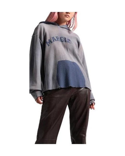 Maison Margiela Blue Sweatshirt