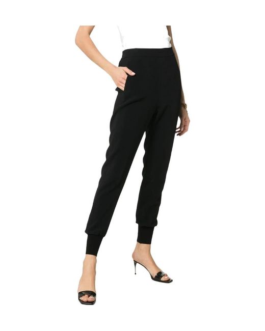 Stella McCartney Black Julia Tapered Pants