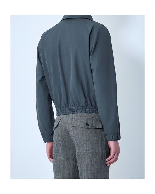 Dries Van Noten Blue Vinnys Reversible Bomber Jacket for men