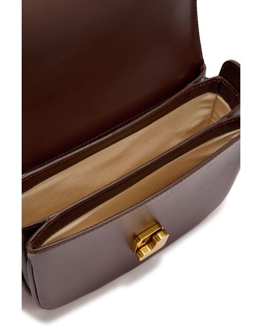 Soeur Brown Mini Shoulder Bag