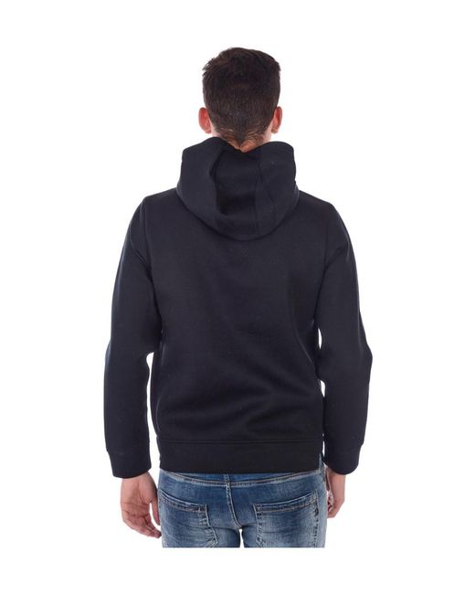 Emporio Armani Blue Hooded Sweater for men