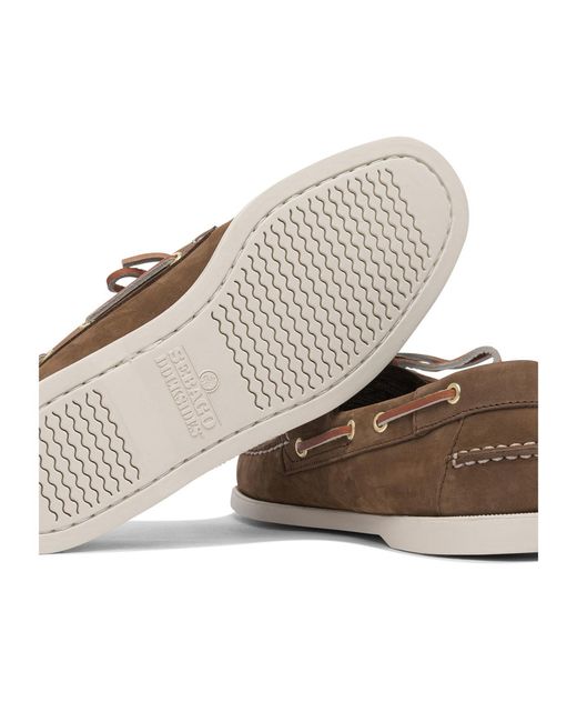 Sebago Brown Docksides Portland Lace-Up Boat Shoes for men