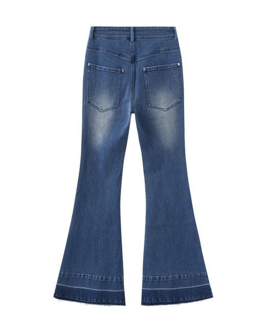 Marissa Chiara Blue Flared Jeans