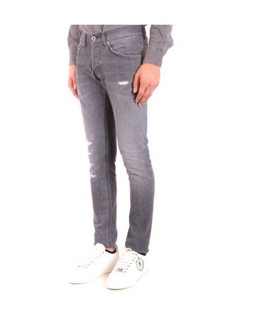 Dondup Gray Jeans for men