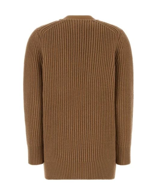 Ferragamo Brown Cardigans