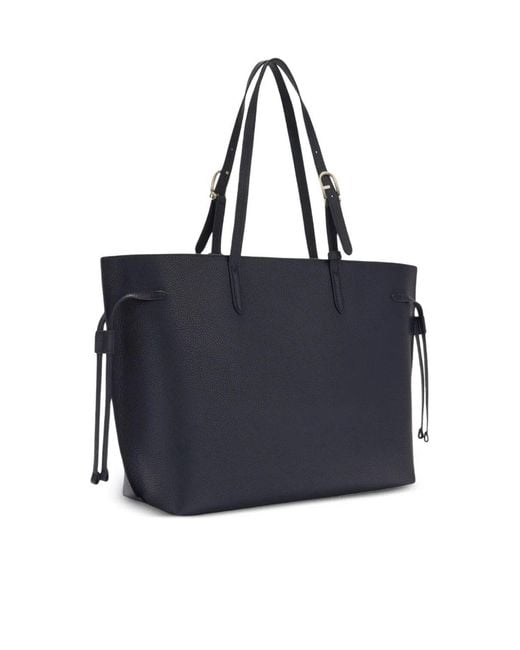 Furla Blue Double-Handled Handbag