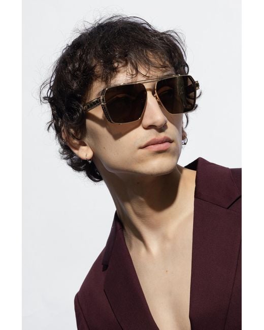 Balmain Multicolor Logo Sunglasses for men