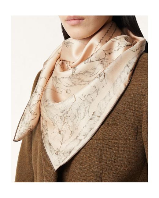 Loro Piana Natural Maestri Delle Fibre Square Scarf