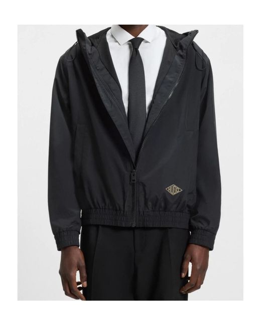 Boss Black Logo Hooded Jacket for men