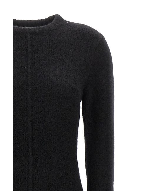 Loulou de Saison Black Bisha Knitted Dress