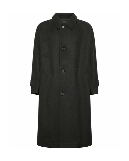 Prada Black Wool Coat for men