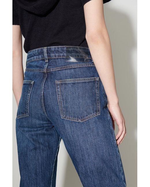 Our Legacy Blue Chain Denim Trousers