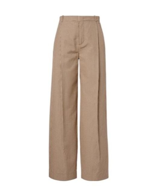 Vince Natural Camille Cotton-Blend Wide-Leg Pants