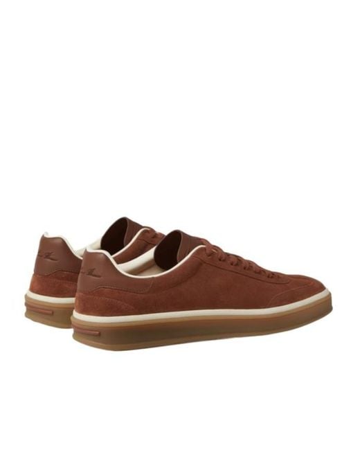 Loro Piana Brown Tennis Walk Sneaker for men