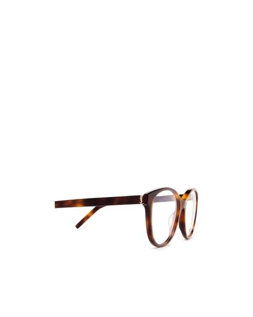 Saint Laurent Multicolor Eyewear Cat-Eye Frame Glasses