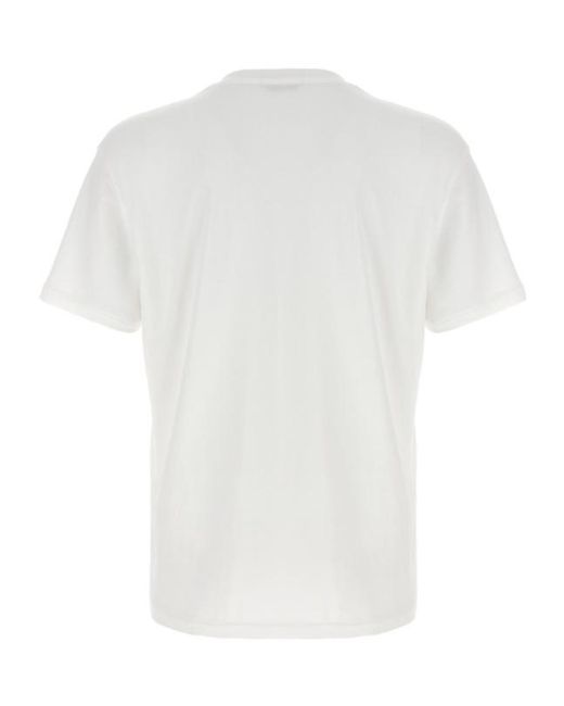 Polo Ralph Lauren White Crew Neck T-Shirt for men