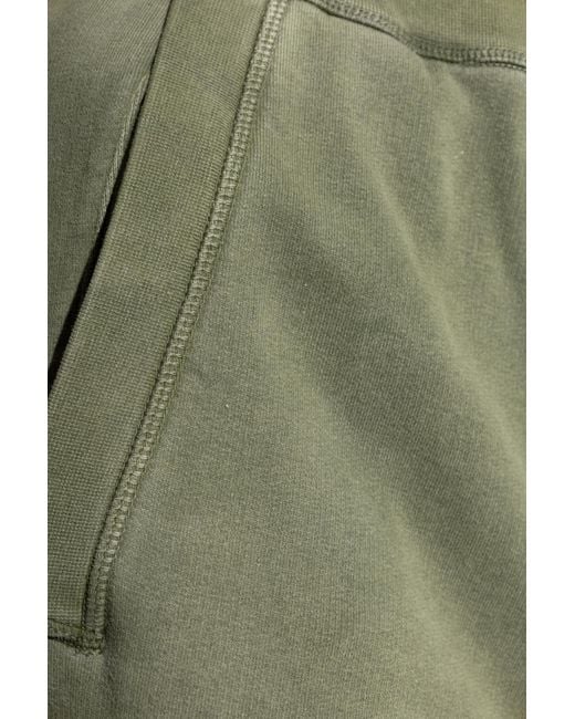 DSquared² Green Wide Leg Sweatpants