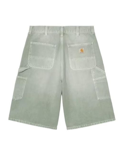 Carhartt Gray Wip Og Double Knee Utility Shorts for men