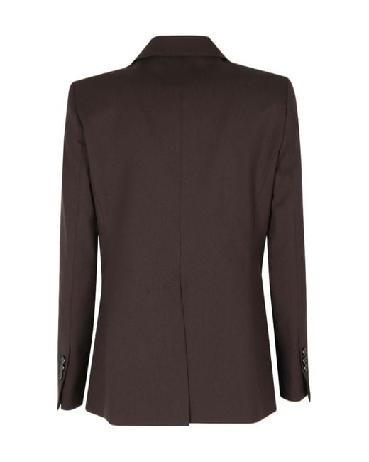 Seventy Brown Long-Sleeve Suit Jacket