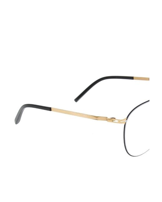 Mykita Natural Peterson Aviator Frame Glasses for men